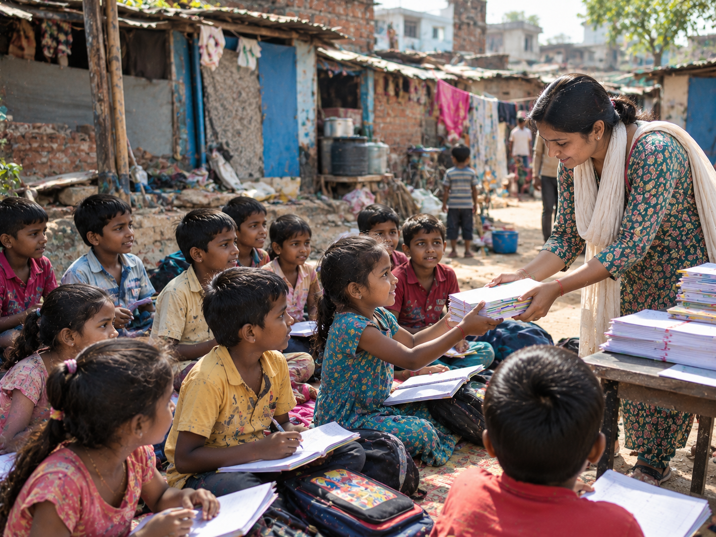 Donate to Slum Children Education